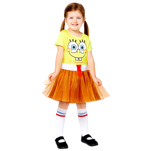 Child Costume Spongebob Girls Age 3-4 Years : Amscan Europe