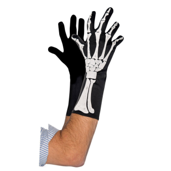 3d skeleton gloves