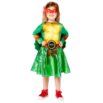 amscan Costume ufficiale Nickelodeon Teenage Mutant Ninja Turtles Deluxe  3-12 anni, Multicolore, 10-12 Anni : : Moda