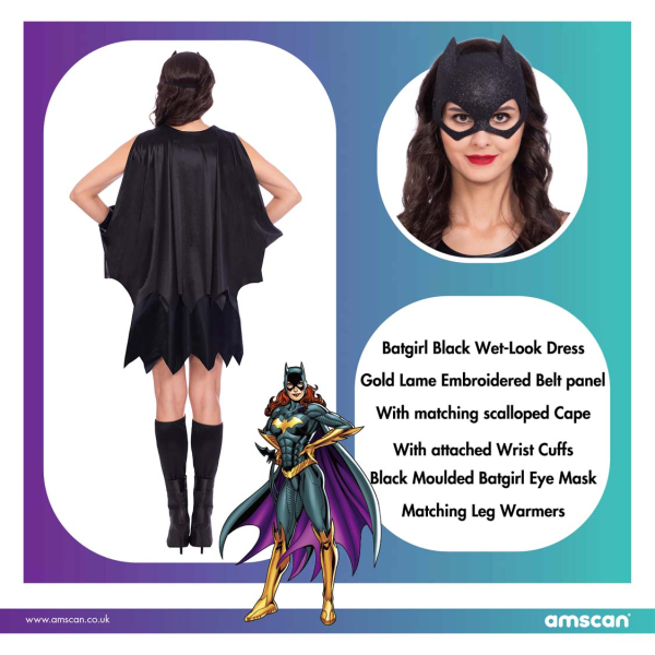 Adult Costume Batgirl Classic Size M L Amscan Europe